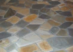 Quartzite de Barge Mélangée Opus incertum