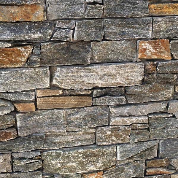 Plaquettes de parement sur ciment Gneiss mixte